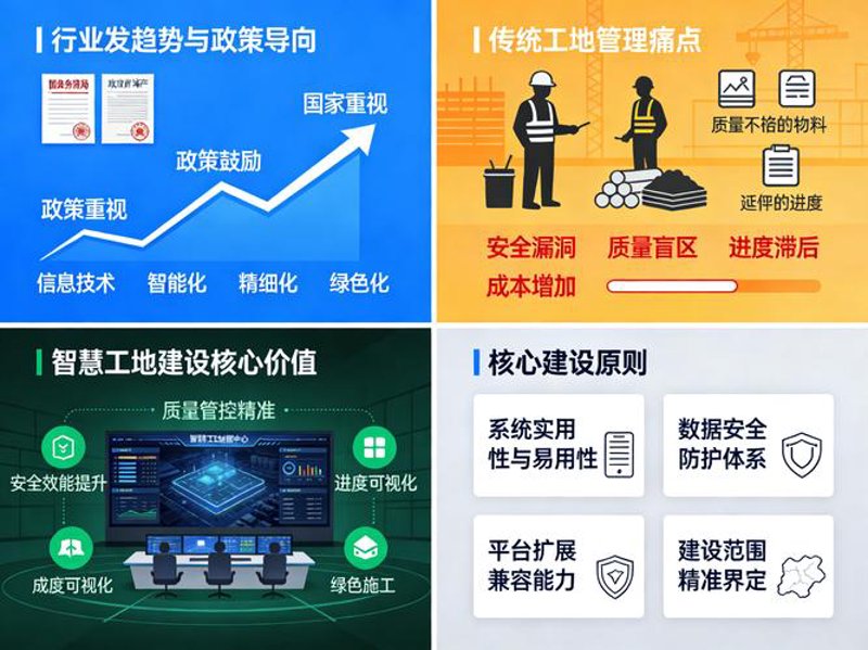 智慧工地：从图纸到现场的智能化转变